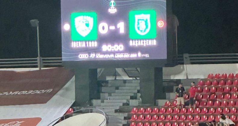 RAMS Başakşehir, Iberia Tiflis’i tek golle yendi!