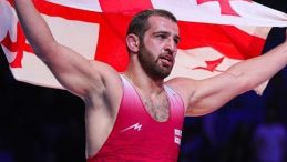 Gürcü güreşçi Lasha Gobadze Olimpiyat Oyunları’nda çeyrek finalde.