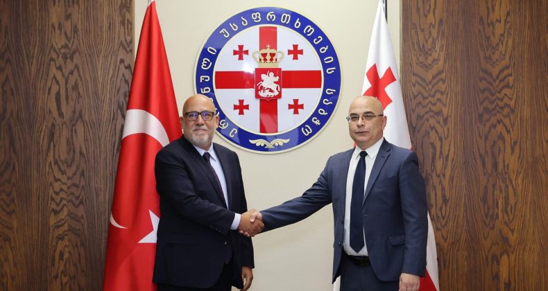 Gürcistan Ulusal Güvenlik Konseyi Başkanı, Türkiye Büyükelçisi ile Tanışma Toplantısı Gerçekleştirdi