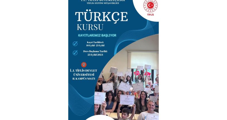 Tiflis’te Türkçe Öğrenme Fırsatı: Yeni Dönem Kayıtları Başladı!