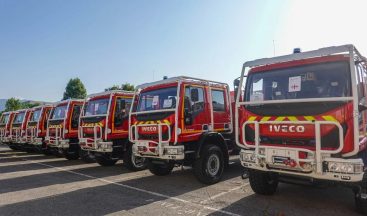 Gürcistan’a Yeni İtfaiye Araçları: 31 İveco Magirus Yolda