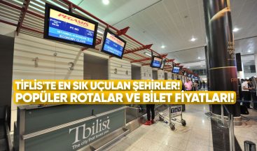 Tiflis’ten En Sık Uçulan Şehirler: Popüler Rotalar ve Bilet Fiyatları