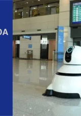 Tiflis Havaalanında Yolculara Hizmet Veren Robotlar!