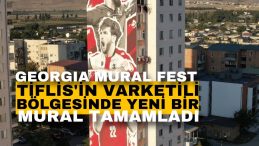 Georgia Mural Fest Tiflis’in Varketili Bölgesinde Yeni Bir Mural Tamamladı