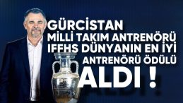 Gürcistan milli takım antrenörü IFFHS dünyanın en iyi antrenörü ödülünü aldı