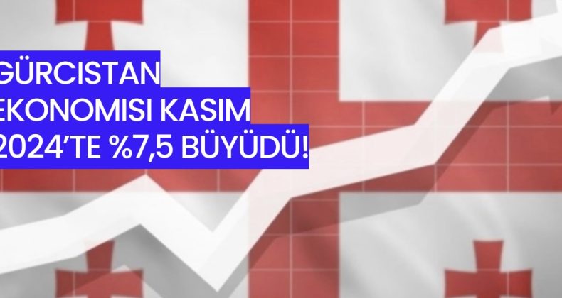 Gürcistan Ekonomisi Kasım 2024’te %7,5 Büyüdü!