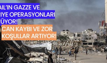 İsrail’in Gazze ve Suriye Operasyonları Sürüyor: Can Kaybı ve Zor Koşullar Artıyor!
