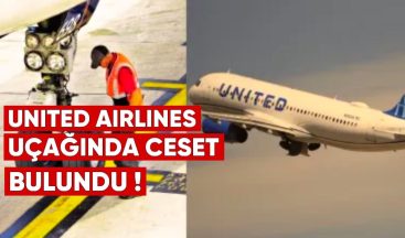 United Airlines Uçağında Ceset Bulundu