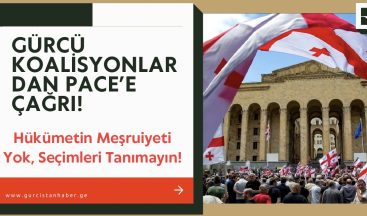 PACE Koalisyonundan Gürcistan Heyetine Yetki Teyidi Talebine Ret!