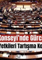 Avrupa Konseyi’nde Gürcistan Heyetinin Yetkileri Tartışma Konusu Oldu!