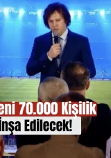 Tiflis’te Yeni 70.000 Kişilik Stadyum İnşa Edilecek!