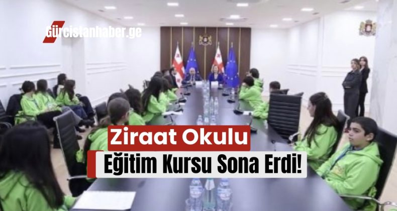Ziraat Okulu Eğitim Kursu Sona Erdi!