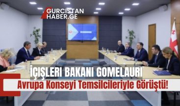 İçişleri Bakanı Gomelauri, Avrupa Konseyi Temsilcileriyle Görüştü!