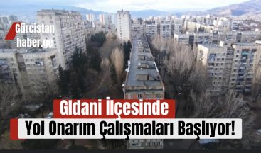 Gldani İlçesinde Yol Onarım Çalışmaları Başlıyor!