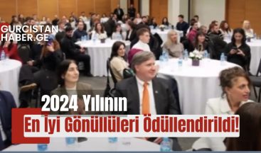2024 Yılının En İyi Gönüllüleri Ödüllendirildi!
