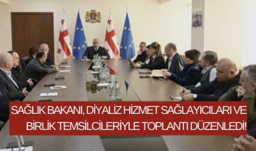 Sağlık Bakanı, Diyaliz Hizmet Sağlayıcıları ve Birlik Temsilcileriyle Toplantı Düzenledi!