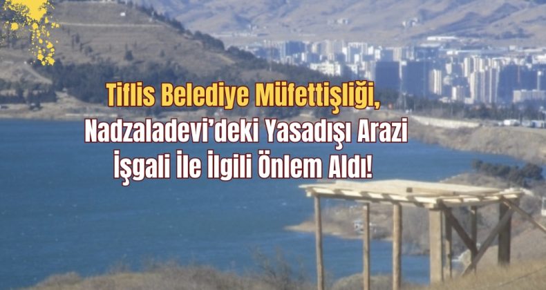 Tiflis Belediye Müfettişliği, Nadzaladevi’deki Yasadışı Arazi İşgali İle İlgili Önlem Aldı!