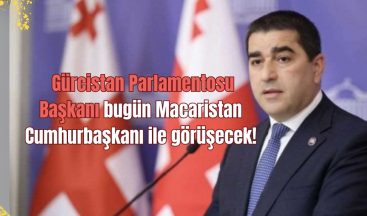 Gürcistan Parlamentosu Başkanı bugün Macaristan Cumhurbaşkanı ile görüşecek!