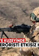 Irak ve Suriye’nin Kuzeyinde 9 PKK-YPG’li Terörist Etkisiz Hale Getirildi