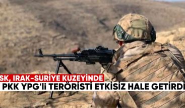 Irak ve Suriye’nin Kuzeyinde 9 PKK-YPG’li Terörist Etkisiz Hale Getirildi