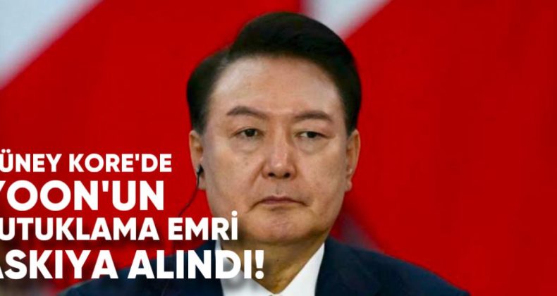 Güney Kore Devlet Başkanlığı Görevinden Uzaklaştırılan Yoon’un Tutuklama Emrinin İnfazı Askıya Alındı