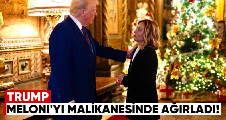 Trump, İtalya Başbakanı Meloni’yi Malikanesinde Ağırladı