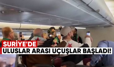 Suriye’de Uluslararası Uçuşlar Yeniden Başladı, Qatar Airways Uçağı Şam’a İndi