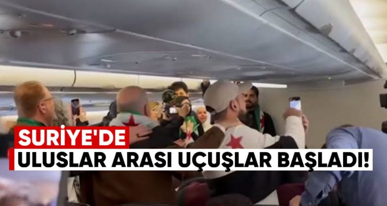 Suriye’de Uluslararası Uçuşlar Yeniden Başladı, Qatar Airways Uçağı Şam’a İndi