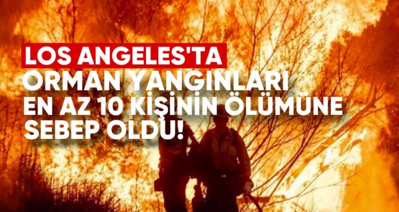 Los Angeles’ta Orman Yangınları En Az 10 Kişinin Ölümüne Sebep Oldu