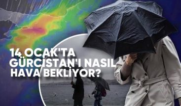14 Ocak 2025 Tiflis Hava Durumu