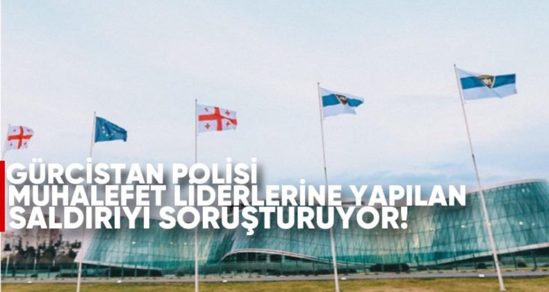 Gürcistan Polisi, Muhalefet Liderine Yapılan Saldırıyı Soruşturuyor