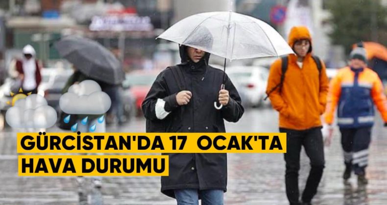 Tiflis’te 17 Ocak Hava Durumu: Rüzgarlı ve Serin