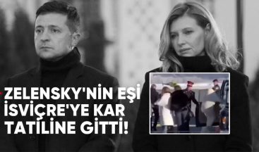 Zelensky’nin Eşi İsviçre’ye Kar Tatiline Gitti