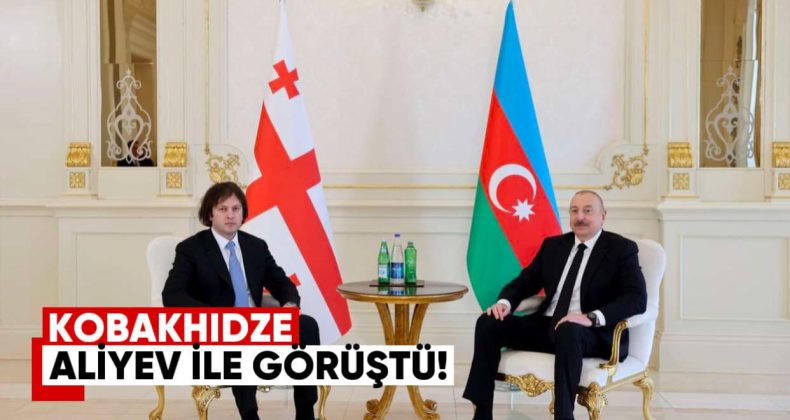 Kobakhidze Aliyev’le Görüştü
