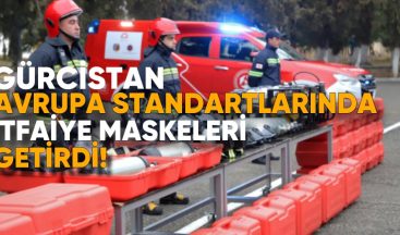 Gürcistan Acil Durum Yönetim Servisi, Avrupa Standartlarında İtfaiye Maskeleri Edindi