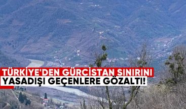 Polis, Gürcistan-Türkiye Sınırını Kaçak Geçen Altı Kişiyi Gözaltına Aldı