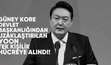 Güney Kore’de devlet başkanlığından uzaklaştırılan ve tutuklanan Yoon, tek kişilik hücreye alındı