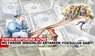 Oxfam Raporu Uyarıyor: Milyarder Zenginliği Artarken Küresel Yoksulluk Sabit Kalıyor