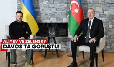 Aliyev ve Zelenskiy, Davos’ta Siyasi ve Ekonomik İlişkileri Görüştü
