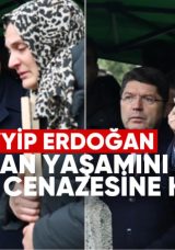 Türkiye Cumhurbaşkanı Recep Tayyip Erdoğan, yangınında yaşamını yitiren 8 kişinin cenaze törenine katıldı.