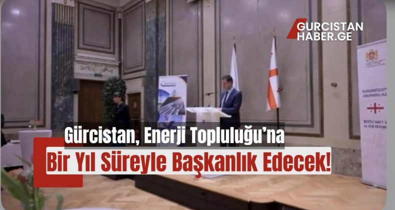 Gürcistan, Enerji Topluluğu’na Bir Yıl Süreyle Başkanlık Edecek!