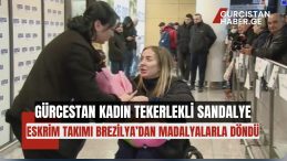 GÜRCESTAN KADIN TEKERLEKLİ SANDALYE ESKRİM TAKIMI BREZİLYA’DAN MADALYALARLA DÖNDÜ!