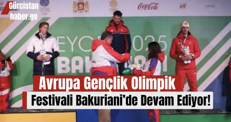 Avrupa Gençlik Olimpik Festivali Bakuriani’de Devam Ediyor!