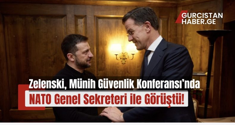 Zelenski, Münih Güvenlik Konferansı’nda NATO Genel Sekreteri ile Görüştü!