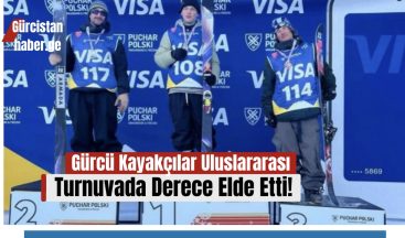 Gürcü Kayakçılar Uluslararası Turnuvada Derece Elde Etti!