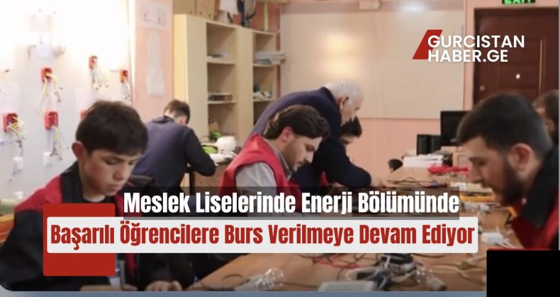 Meslek Liselerinde Enerji Bölümünde Başarılı Öğrencilere Burs Verilmeye Devam Ediyor!