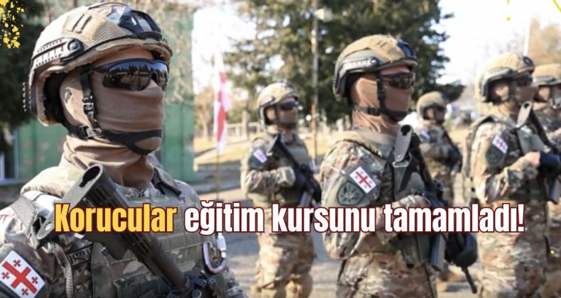 Korucular eğitim kursunu tamamladı!