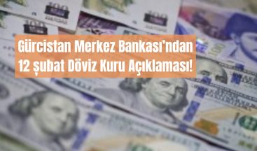 Gürcistan’da 12 Şubat’ta Dolar ve Euro’nun Değeri Değişti
