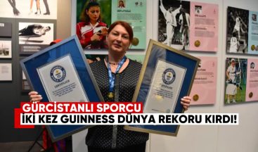 Gürcistanlı Sporcu İki Kez Guinness Dünya Rekoru Sahibi Oldu