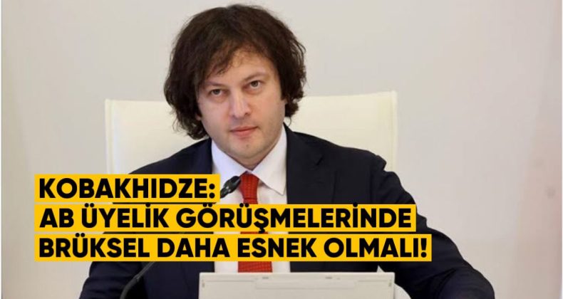 Gürcistan Başbakanı: “AB üyelik görüşmelerinde Brüksel daha esnek olmalı”